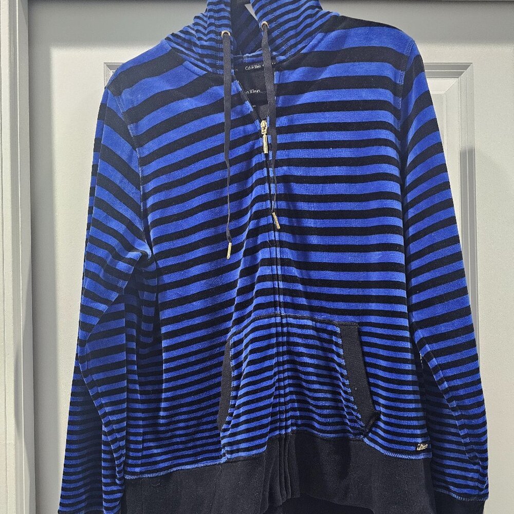 Calvin Klein PLUS 1X velour Jogging Top